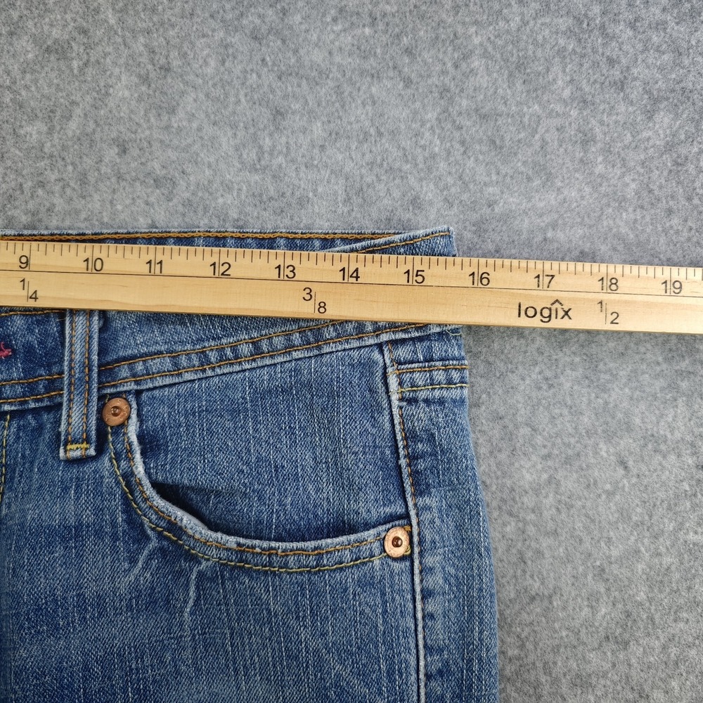 Levis 518 Superlow Bootcut Jeans Women's 7L 31x32 Mid Rise Vintage Y2k Medium - Picture 9 of 15